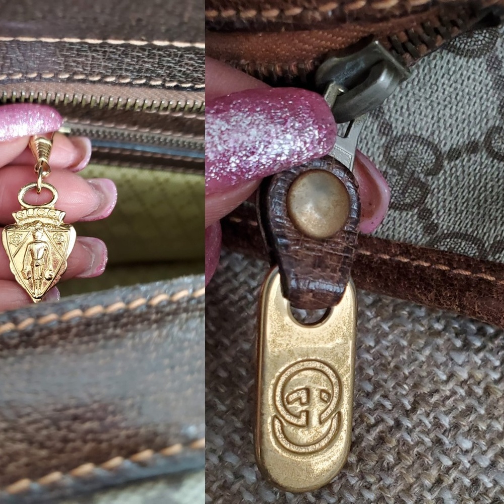 Vintage Gucci Boston Handbag Purse Authentic - Picture 8 of 8